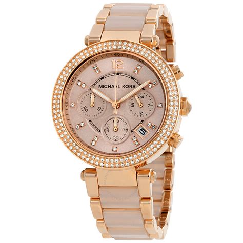 michael kors mini parker chronograph watch|Michael Kors Watch mk5896.